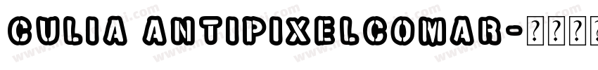 Culia ANTIPIXELCOMAR字体转换